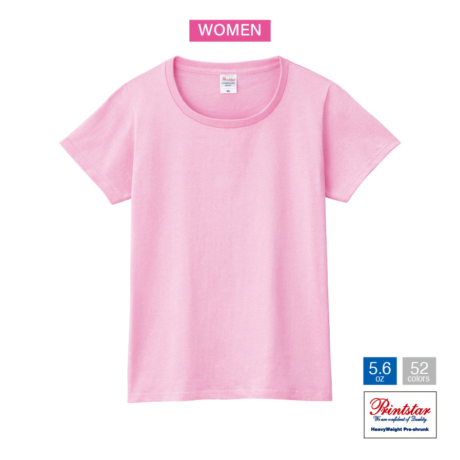 Printstar 5.6ozヘビーウエイトTシャツ 085-CVT(無地)