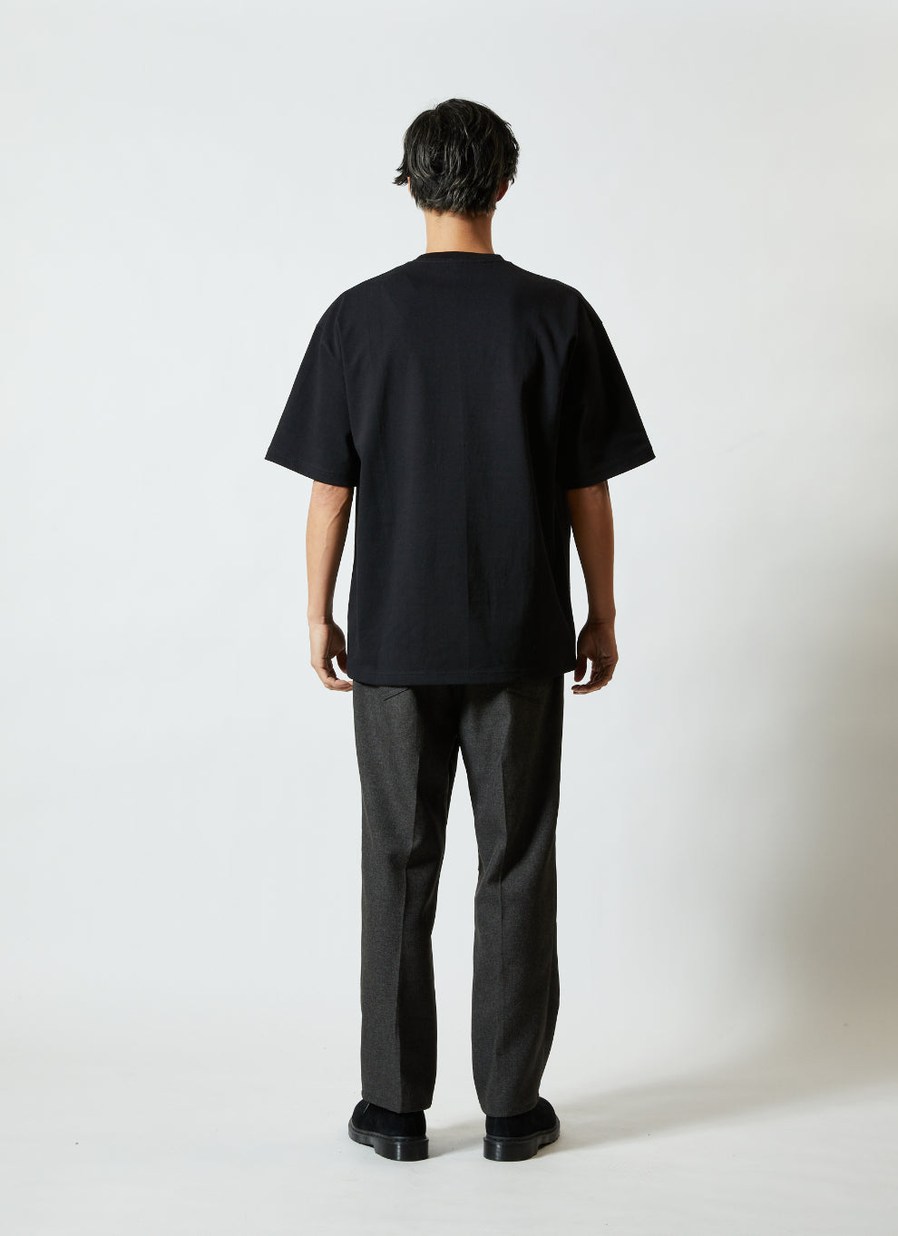 プリントブレイン｜UnitedAthle　9.1ozマグナムウエイトビッグシルエットTシャツ　4411｜着用イメージ後