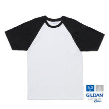 画像をギャラリービューアに読み込む, GILDAN　5.3ozプレミアムコットンジャパンスペックラグランTシャツ　GL76500（無地）
